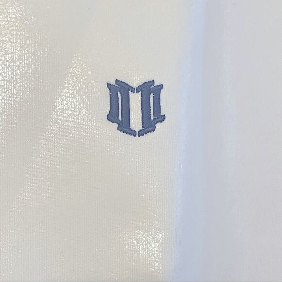 EleVen by Venus Williams Star‎ Traveler White Foiled Neoprene Top NWT  XL - Picture 5 of 10